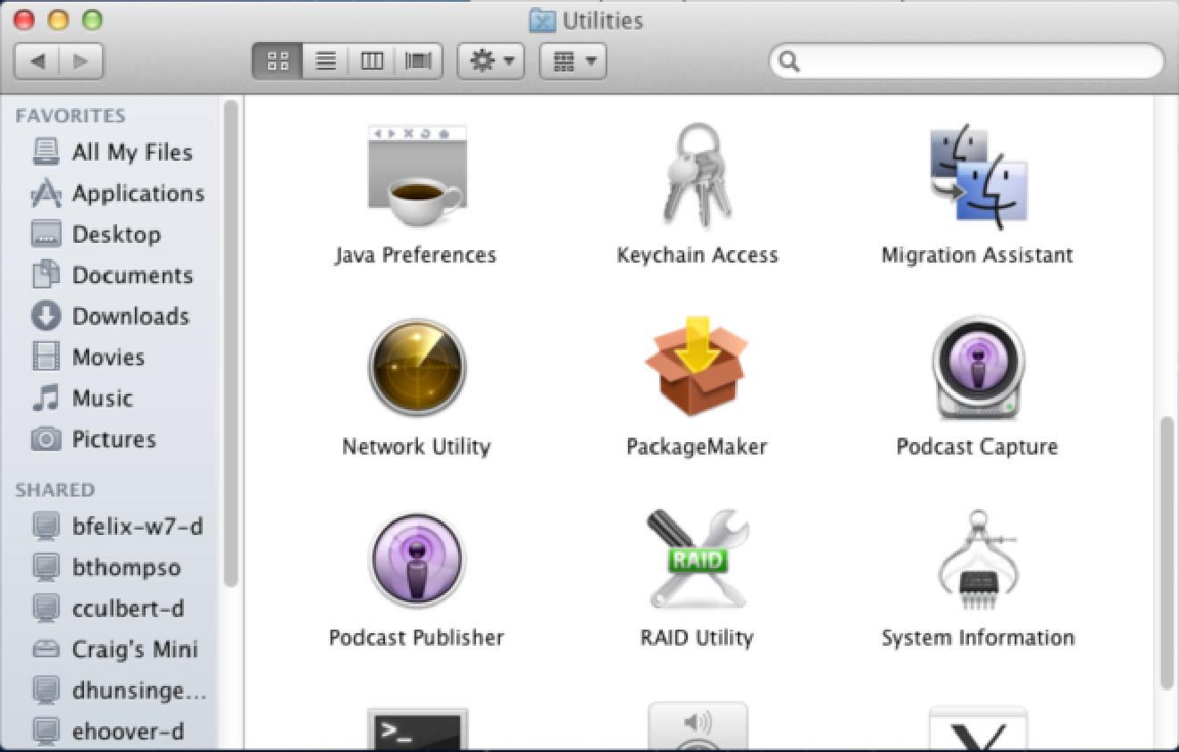 Utility Files Getting Started With the Luggage · Nuts and Bolts